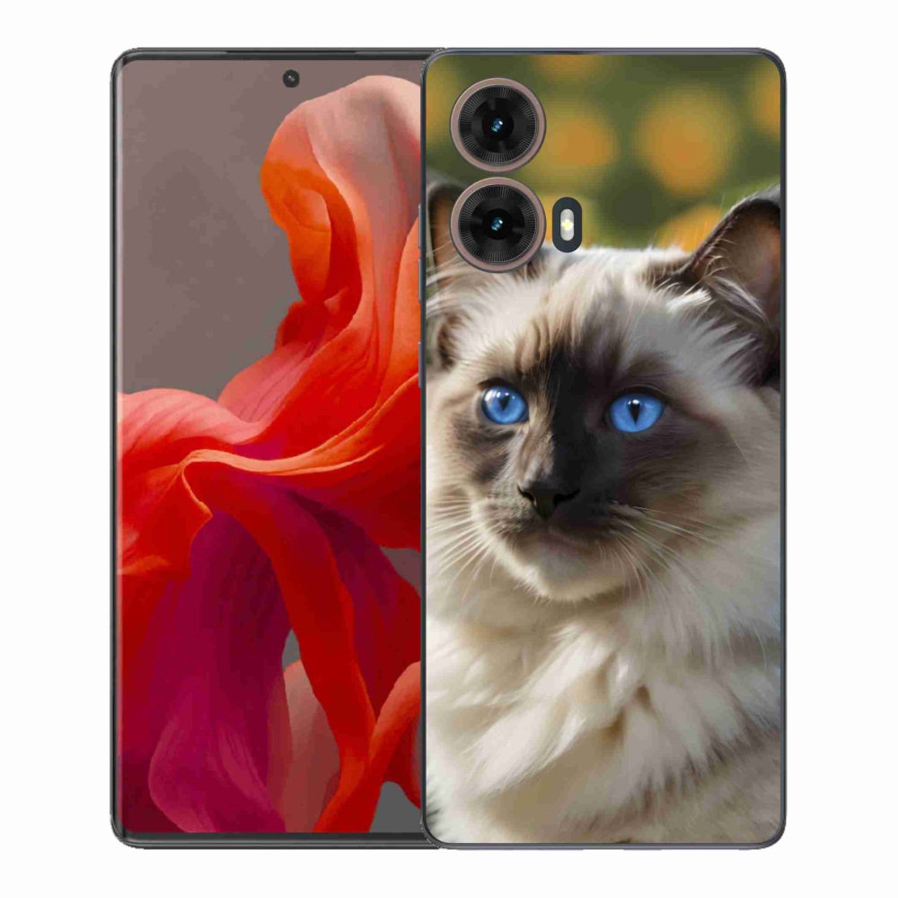 Gél védőhuzat mmCase Motorola Moto G85 5G - fehér rongybaba