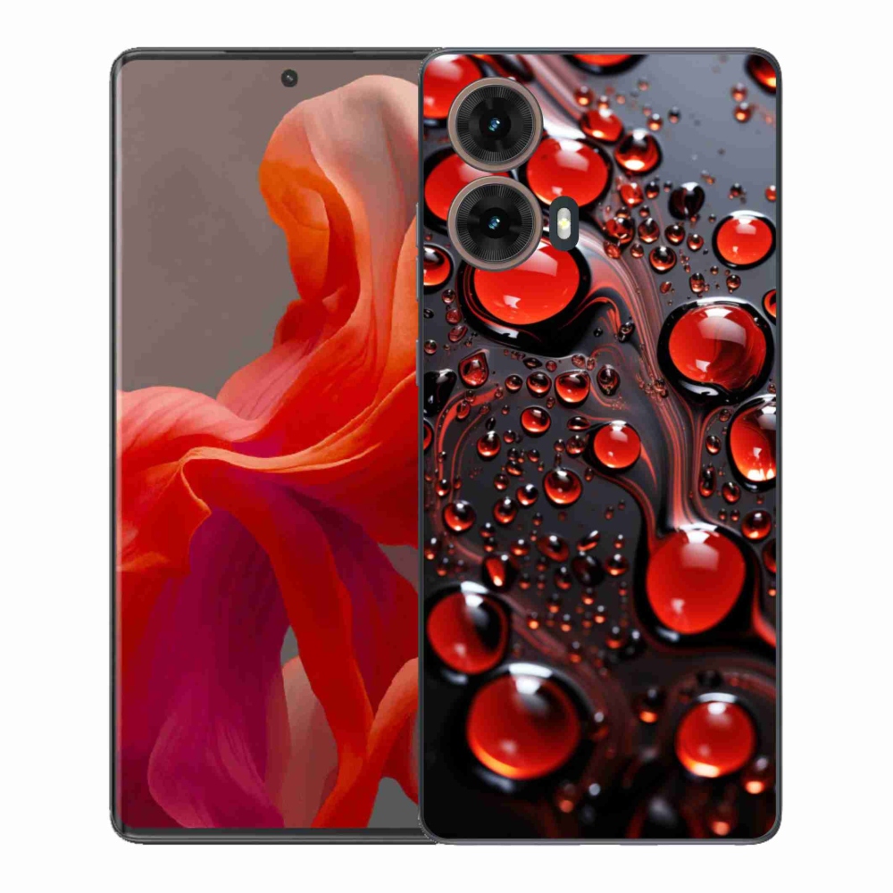 Zselés borítás mmCase Motorola Moto G85 5G - piros csepp 2