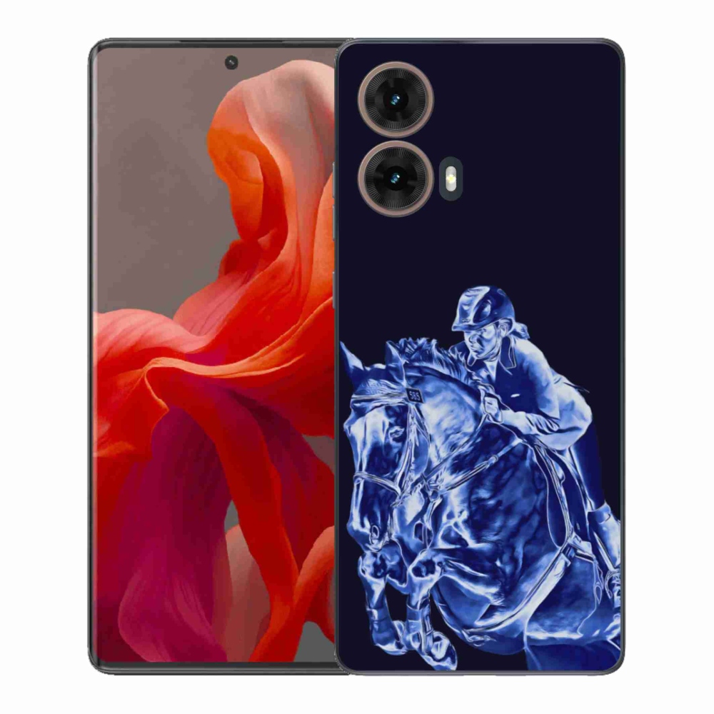 Gél védőburkolat mmCase a Motorola Moto G85 5G-hez - versenyló