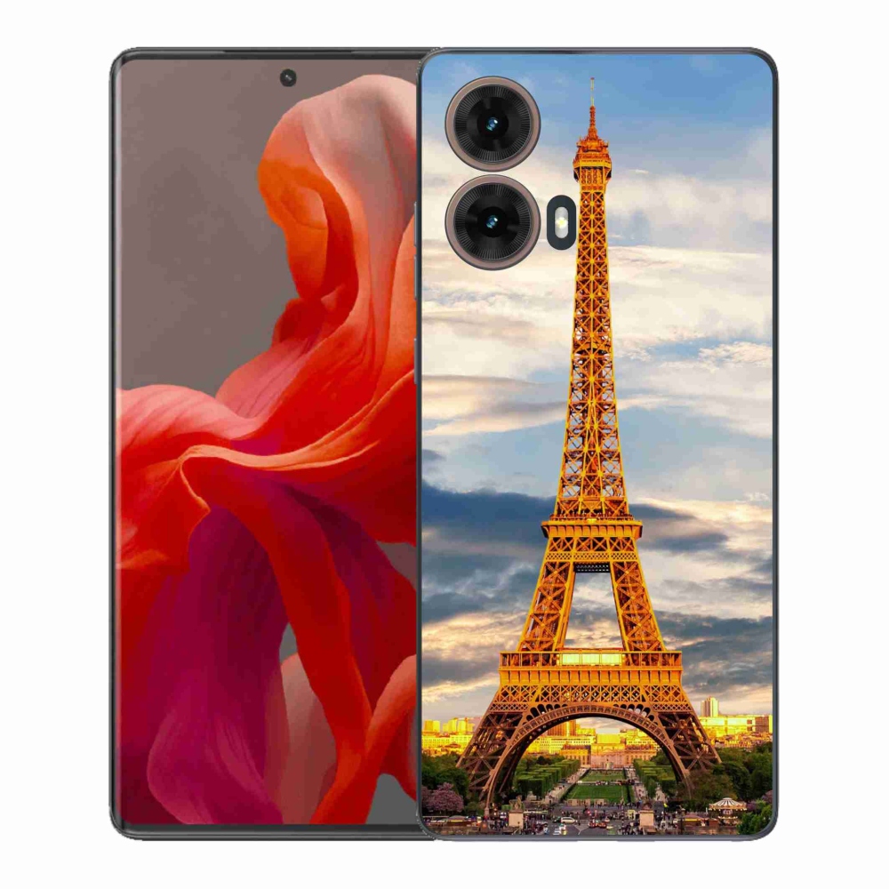 Zselés borítás mmCase a Motorola Moto G85 5G készülékhez - eiffel torony 3