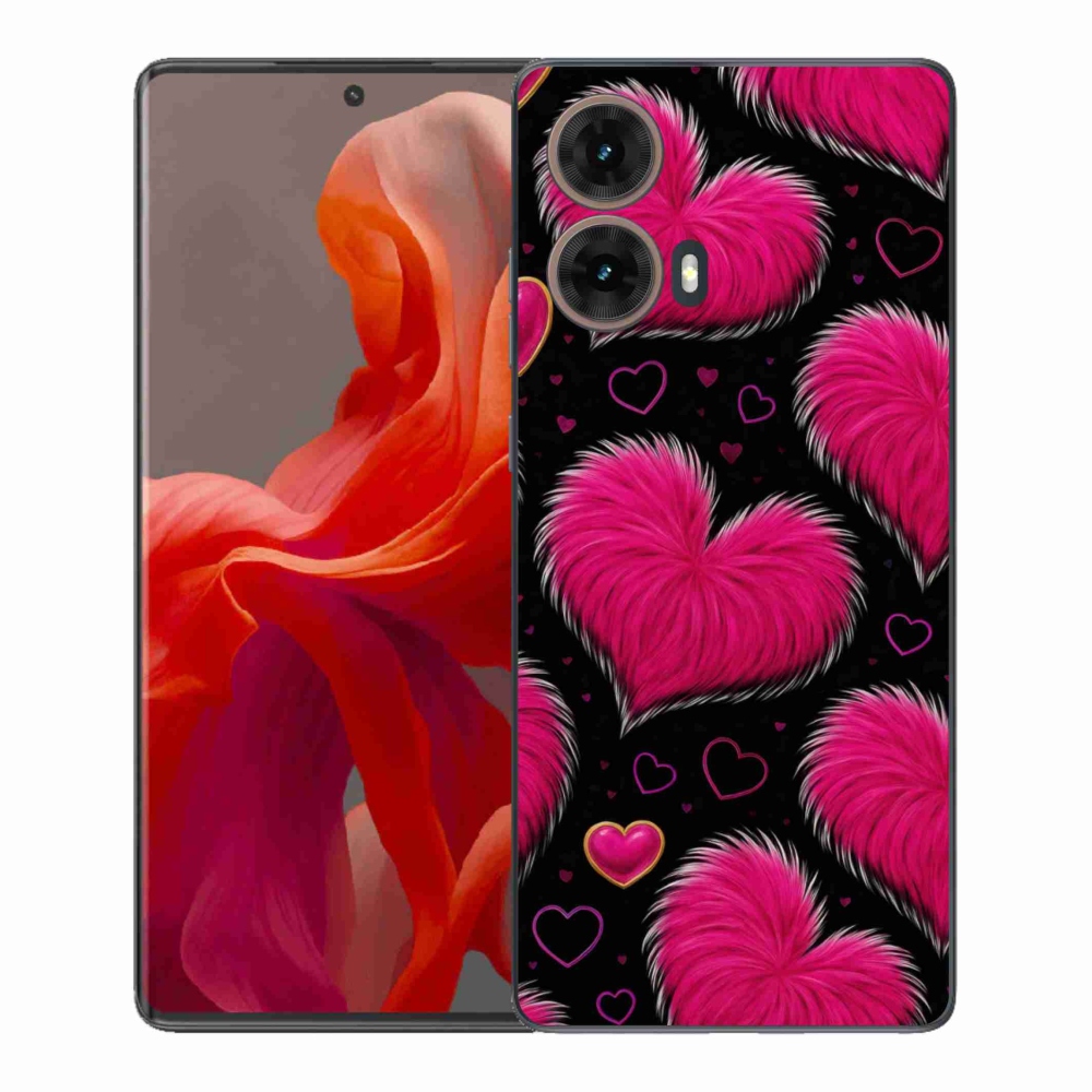 Gél borítás mmCase a Motorola Moto G85 5G készülékhez - puha szívecske