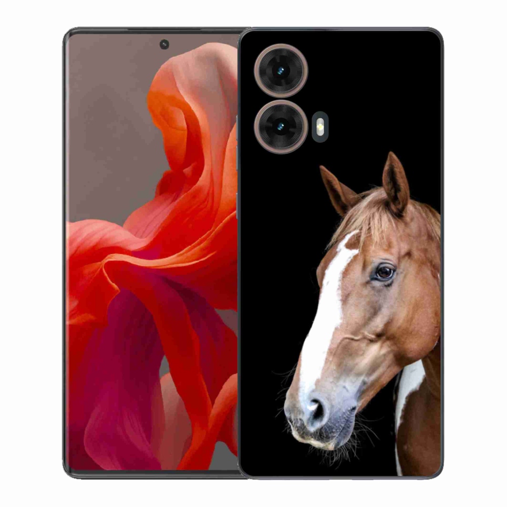 Zselés borítás mmCase Motorola Moto G85 5G - barna ló 3