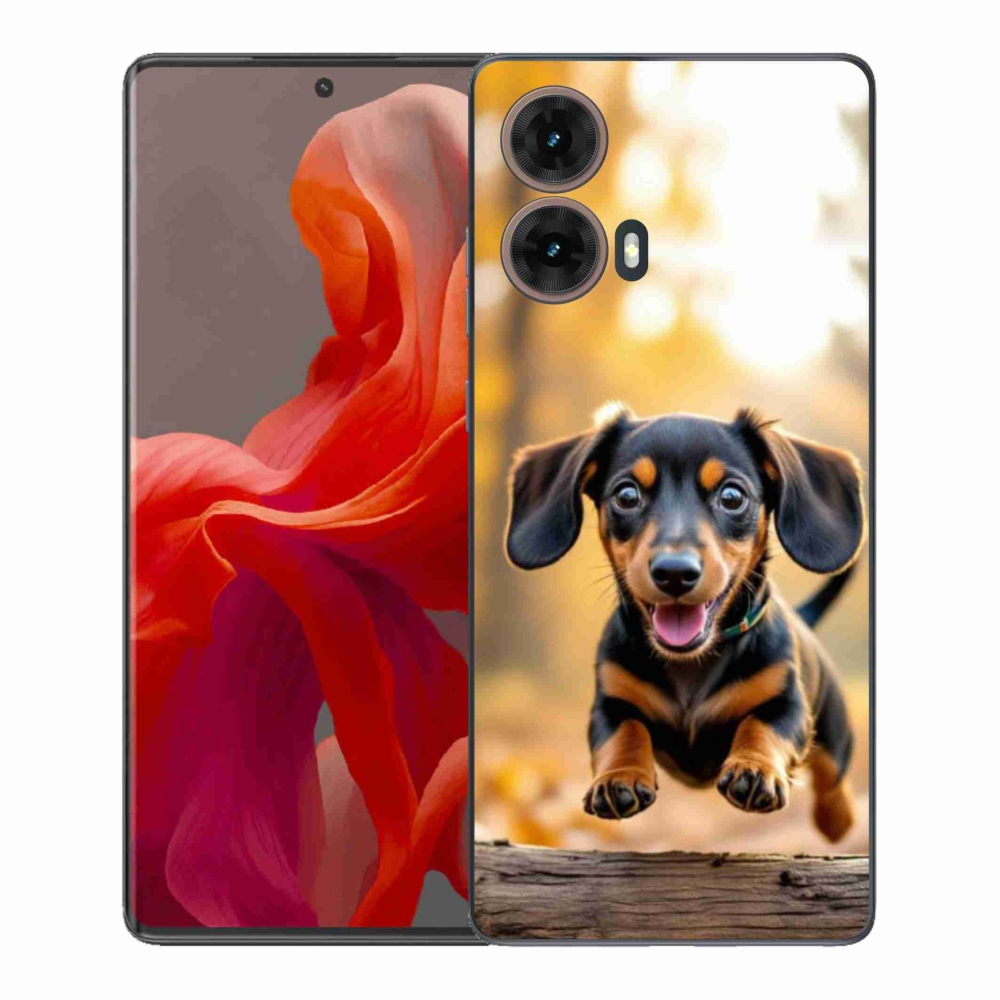 Gél védőburkolat mmCase a Motorola Moto G85 5G készülékhez - borz 2
