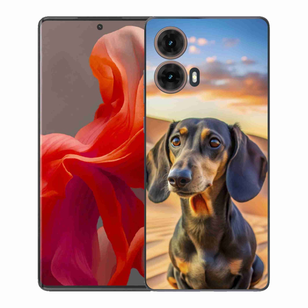Gél védőburkolat mmCase a Motorola Moto G85 5G készülékhez - borz 3