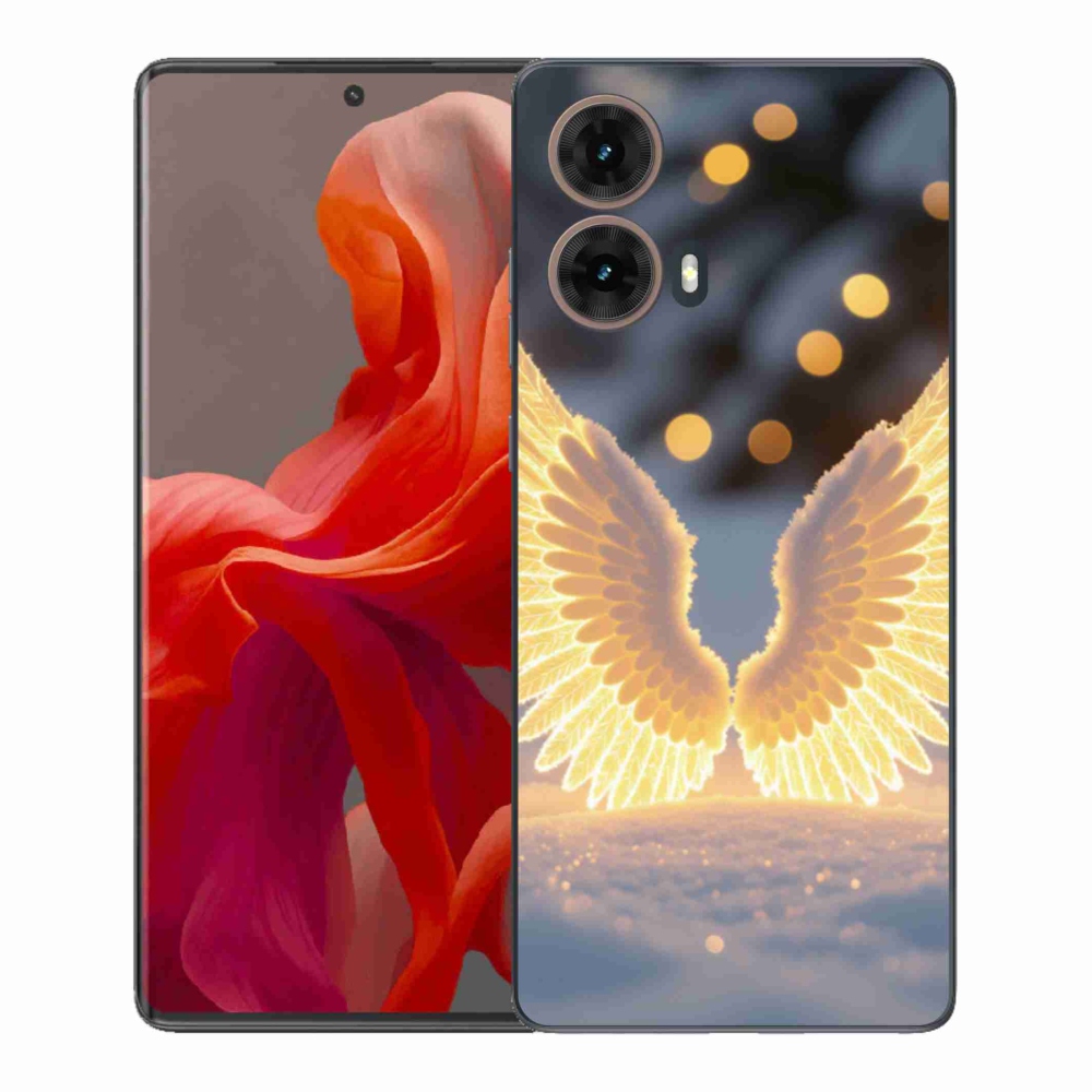 Gél védőburkolat mmCase a Motorola Moto G85 5G készülékhez - szárnyak