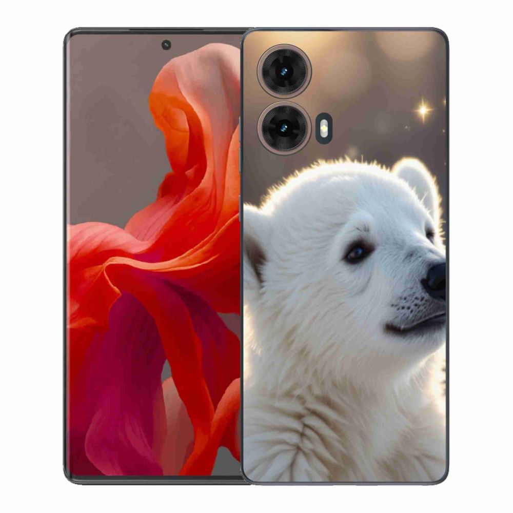 Zselés borítás mmCase a Motorola Moto G85 5G készülékhez - jegesmedve