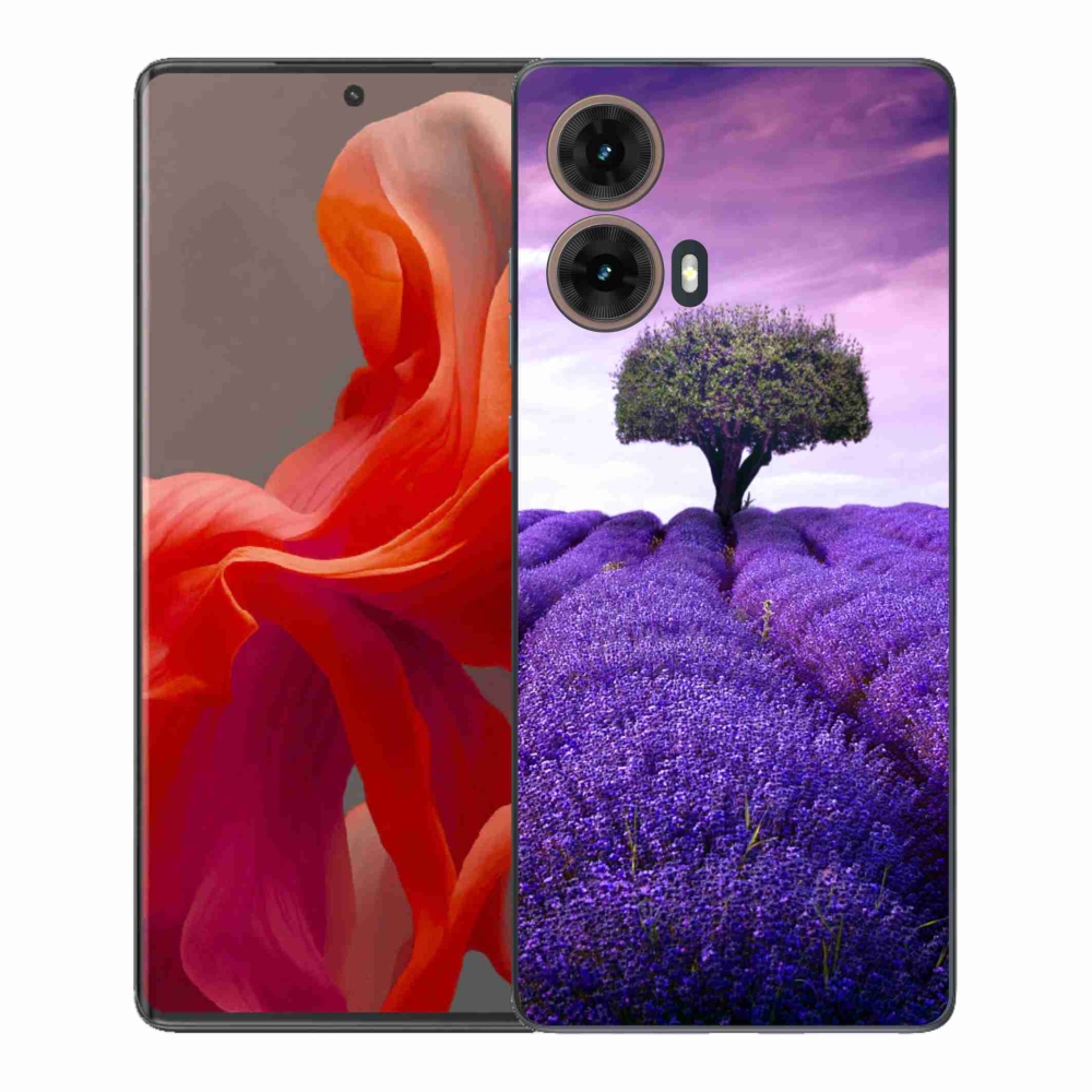 Gél védőburkolat mmCase Motorola Moto G85 5G - levendula rét