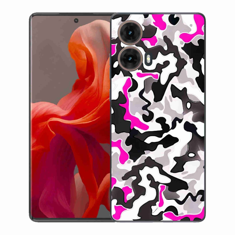 Gél védőburkolat mmCase a Motorola Moto G85 5G készülékhez - álcázó mintázat 5