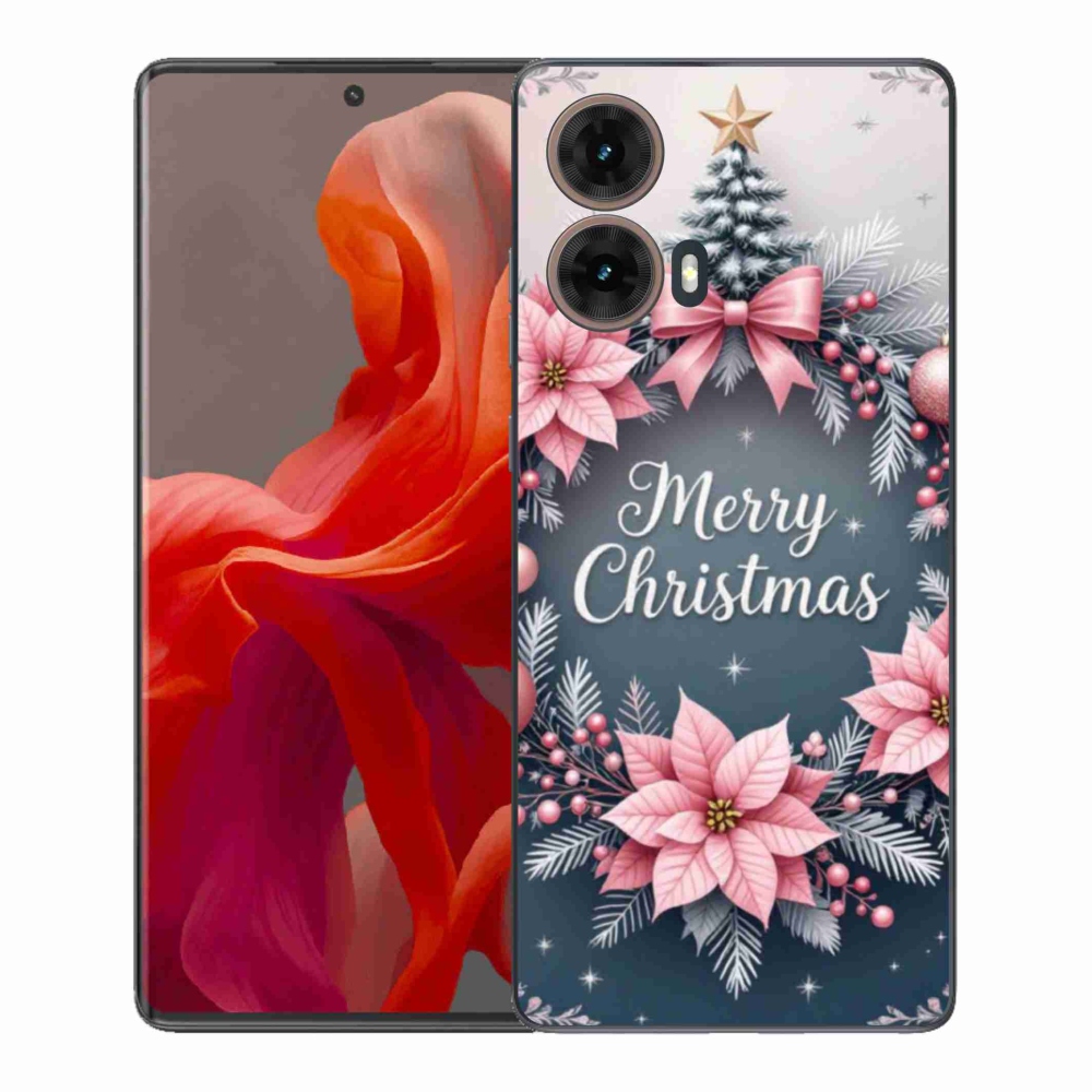 Gél borítás mmCase a Motorola Moto G85 5G-hez - boldog karácsonyt!