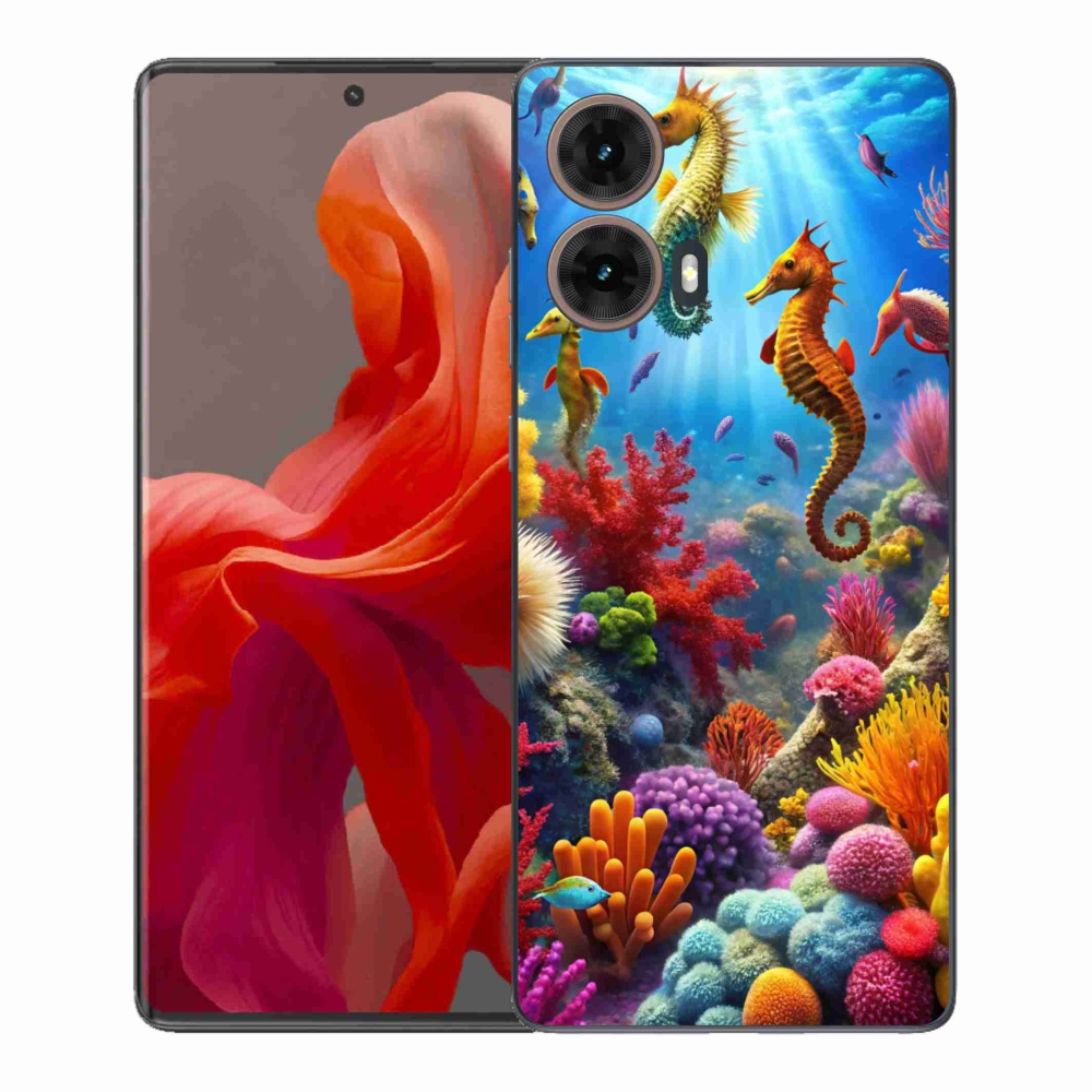 Gél védőburkolat mmCase a Motorola Moto G85 5G készülékhez - Sea World 3