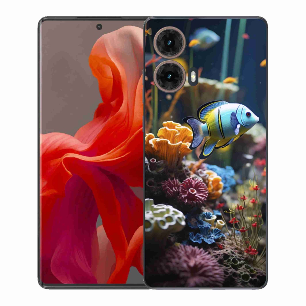 Gél védőburkolat mmCase a Motorola Moto G85 5G - Sea World 5 számára