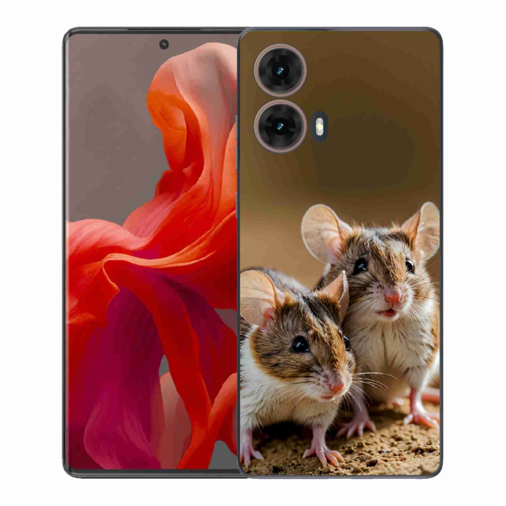 Gél védőburkolat mmCase Motorola Moto G85 5G - egér duóhoz