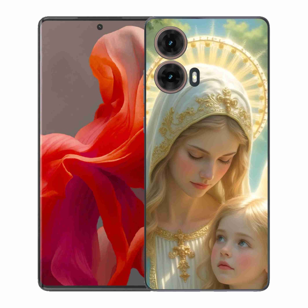 Gél borítás mmCase Motorola Moto G85 5G - vallási téma 2