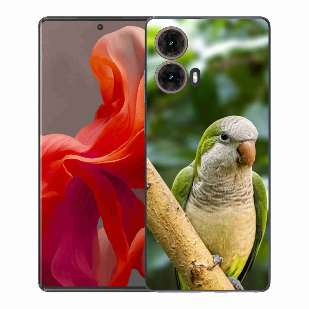 Gél védőburkolat mmCase Motorola Moto G85 5G - papagáj