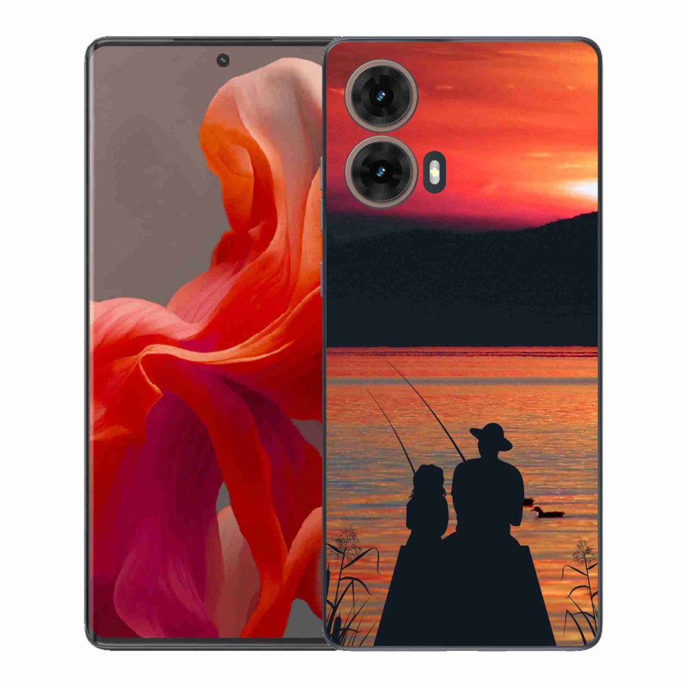 Gél védőburkolat mmCase a Motorola Moto G85 5G számára - halászat 3