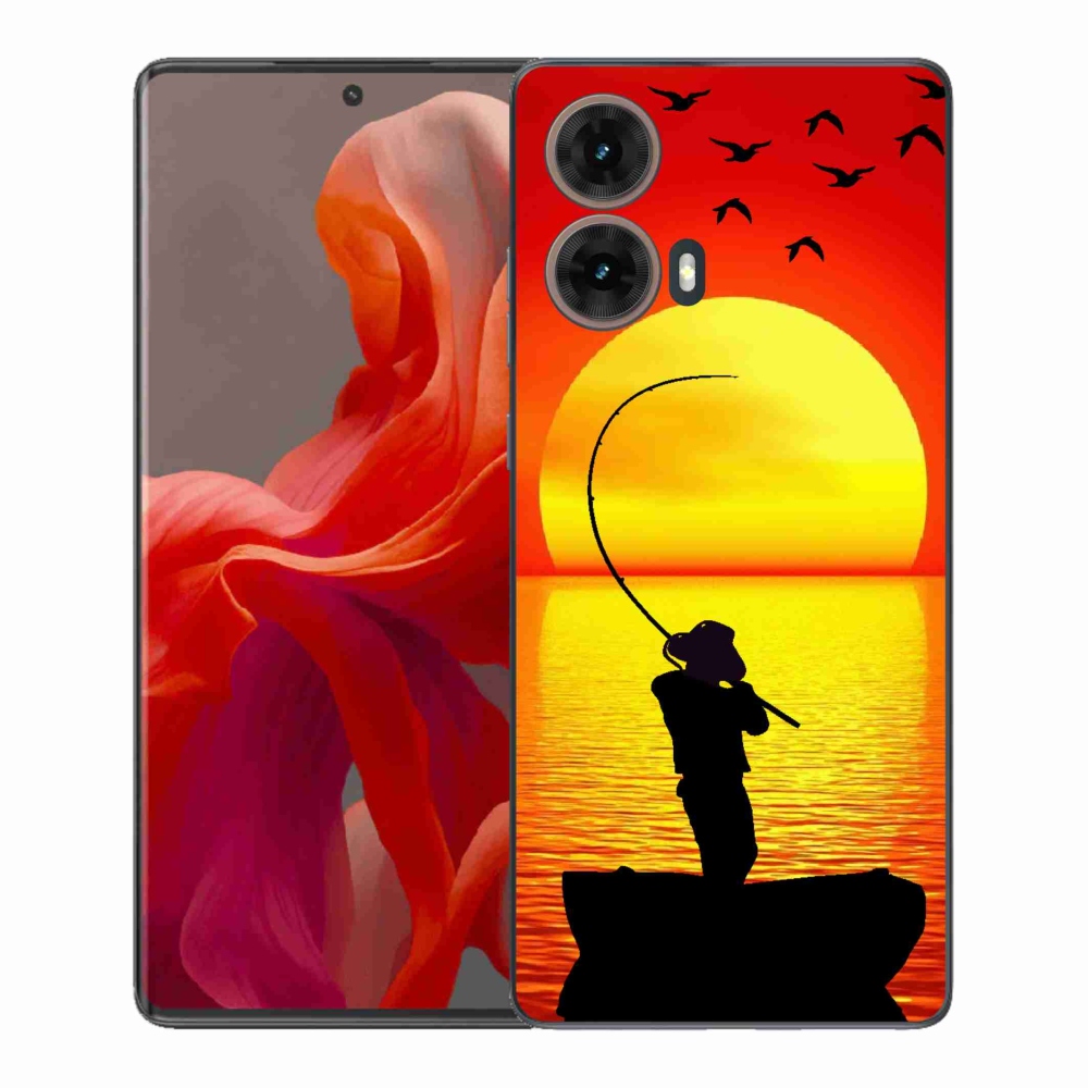 Gél védőburkolat mmCase a Motorola Moto G85 5G-hez - horgászat