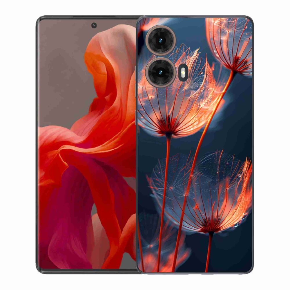 Gél védőburkolat mmCase Motorola Moto G85 5G - világító pehely