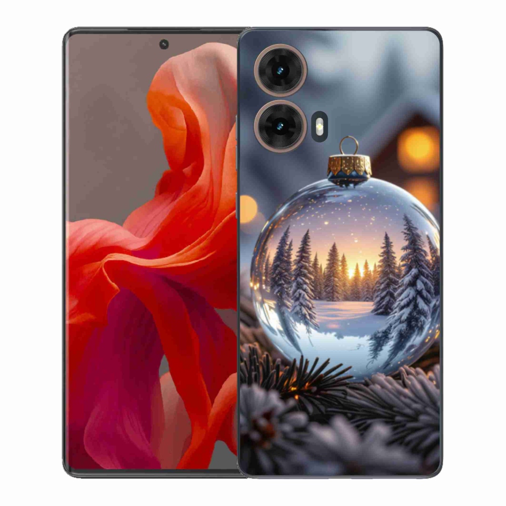 Gél borítás mmCase Motorola Moto G85 5G - Karácsonyi dekoráció