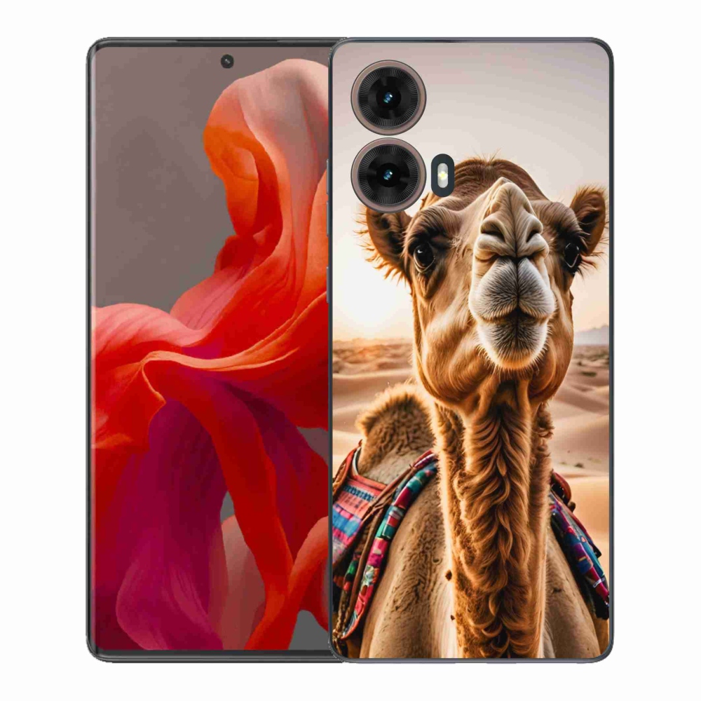 Zselés borítás mmCase a Motorola Moto G85 5G készülékhez - teve színű