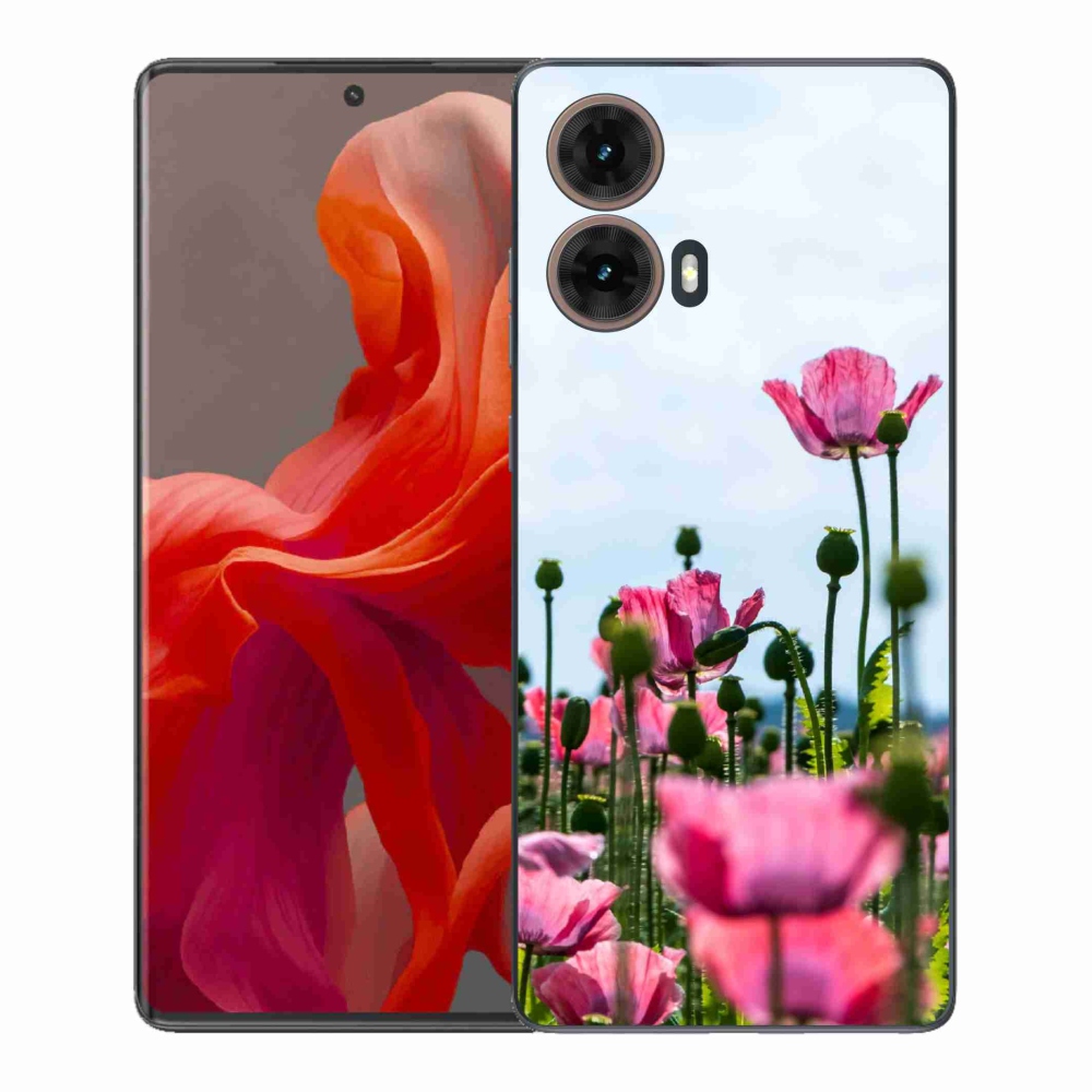 Gél védőburkolat mmCase Motorola Moto G85 5G - mákos színben