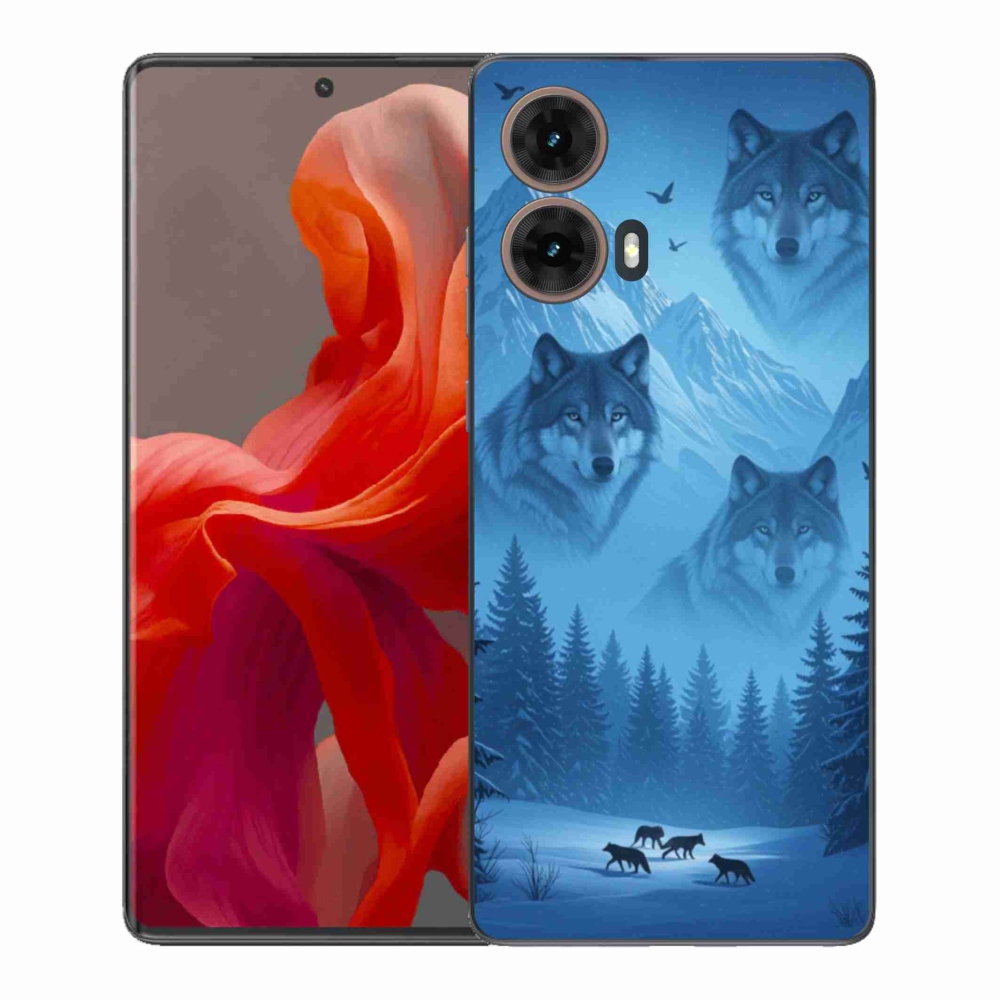Gél védőburkolat mmCase Motorola Moto G85 5G - farkas csomaghoz