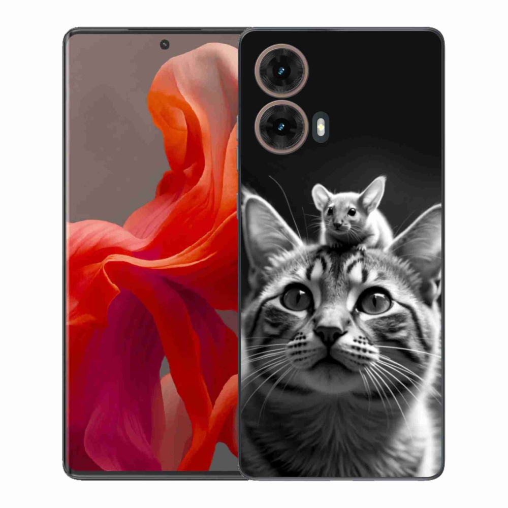 Gél borítás mmCase a Motorola Moto G85 5G - állati barátság 2
