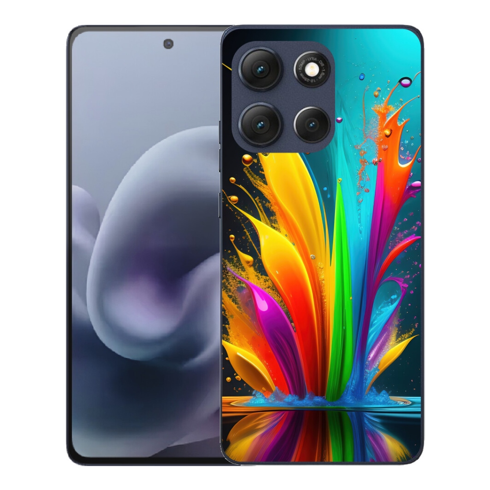 mmCase gél tok a Motorola Moto G86 5G-hez – absztrakt motívum 1