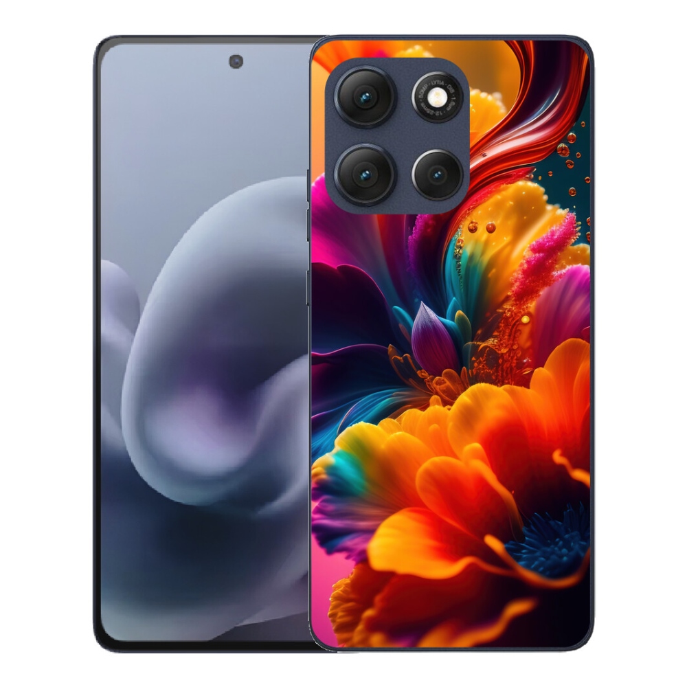 mmCase gélhuzat a Motorola Moto G86 5G-hez – absztrakt motívum 2