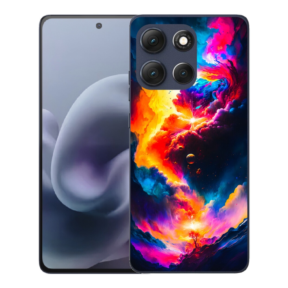 mmCase gélhuzat a Motorola Moto G86 5G-hez – absztrakt motívum
