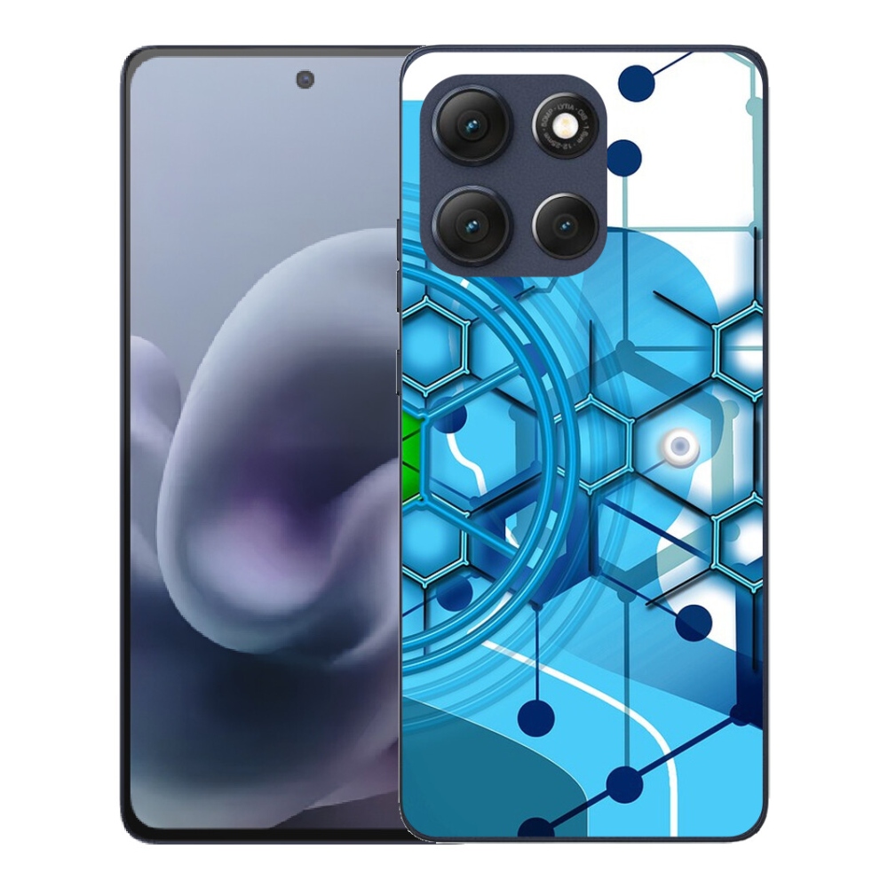 mmCase gél tok a Motorola Moto G86 5G-hez – absztrakt minta 2