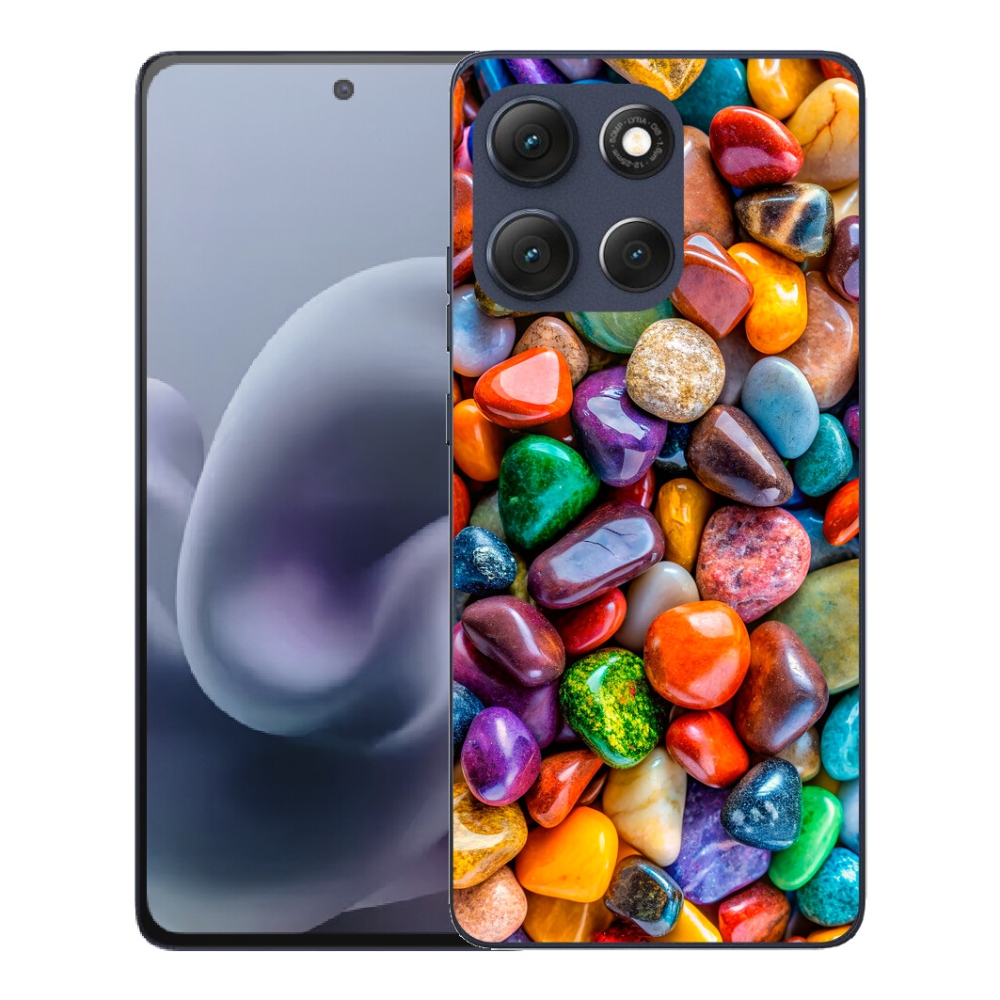 mmCase gél tok a Motorola Moto G86 5G-hez – színes strasszokkal