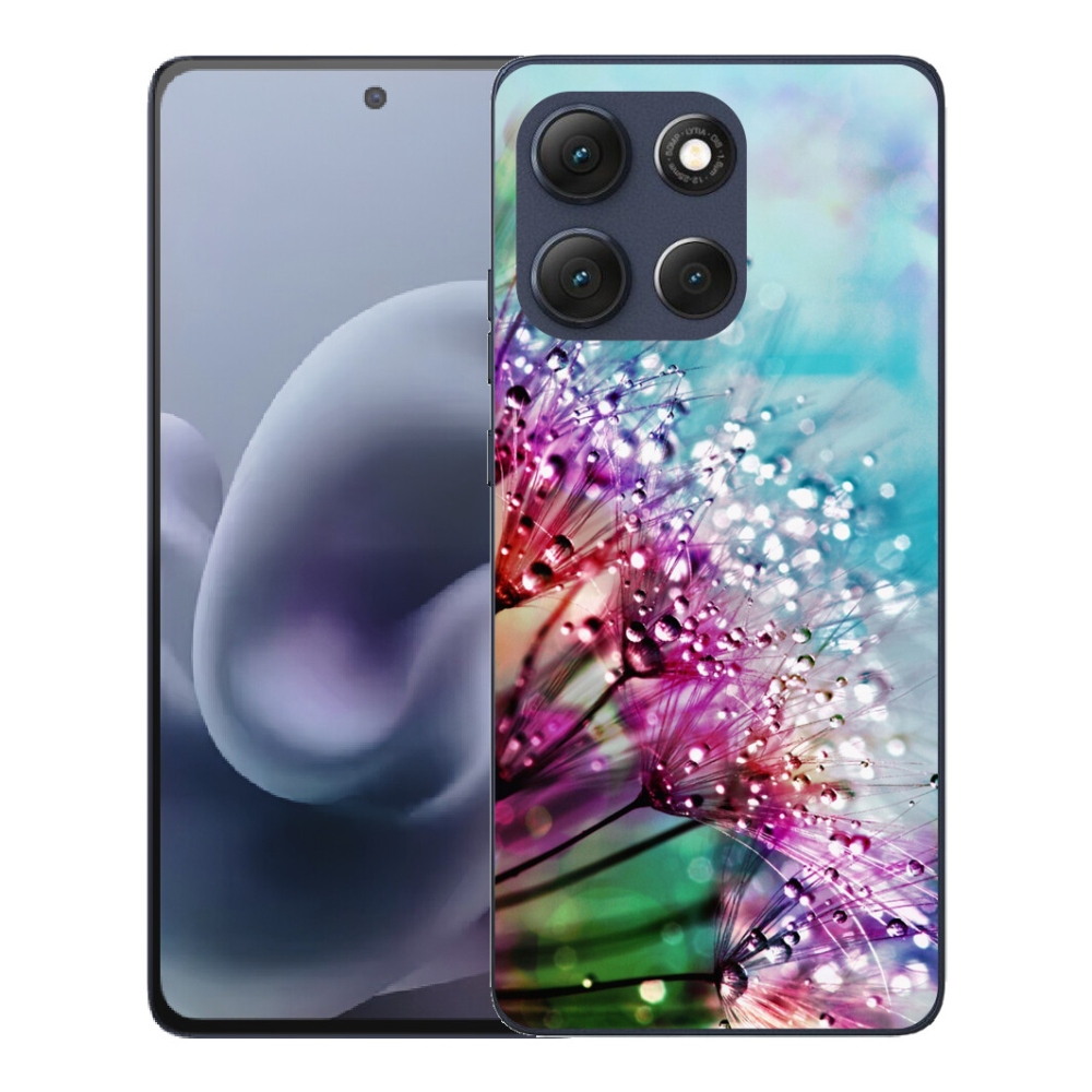 mmCase gél tok a Motorola Moto G86 5G-hez – színes virágok