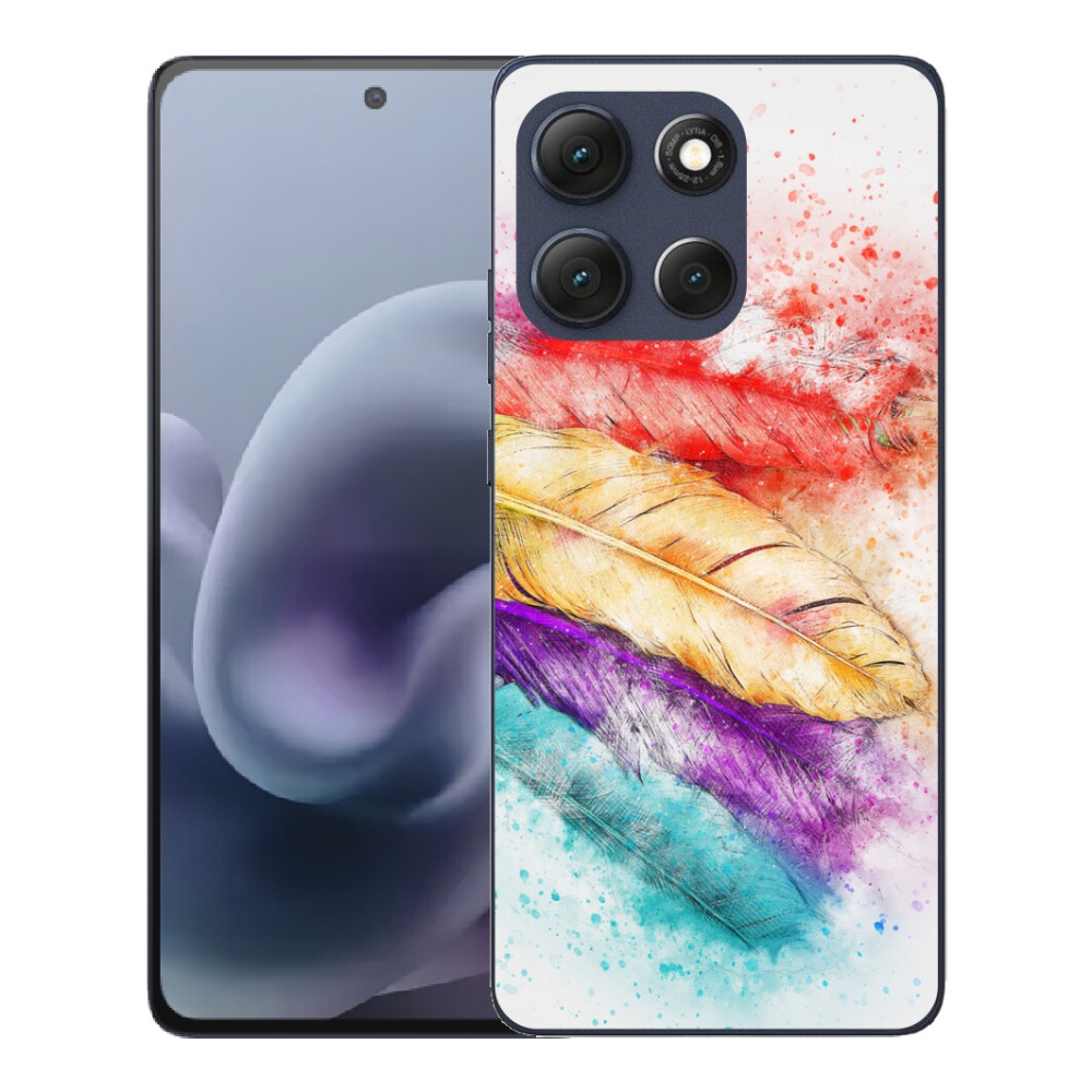 mmCase gél tok a Motorola Moto G86 5G-hez – színes tollak