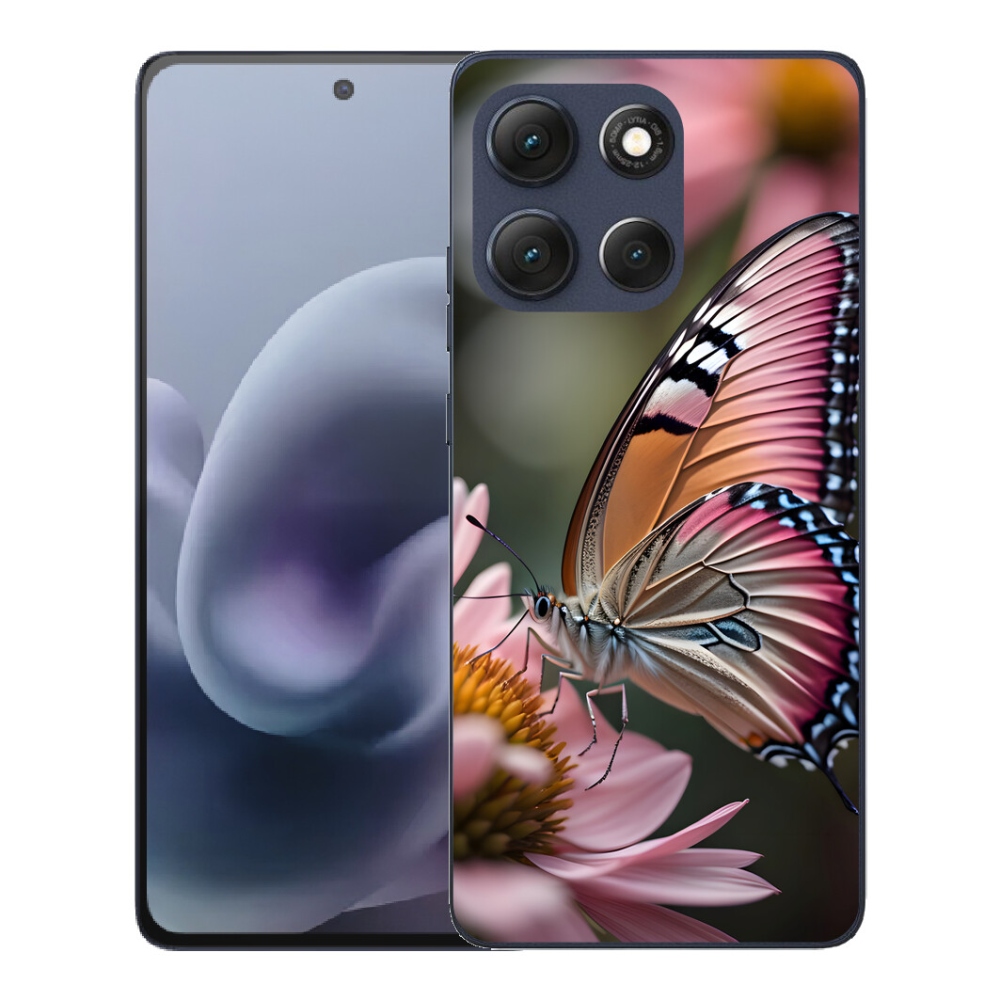 mmCase géltok a Motorola Moto G86 5G-hez – színes pillangó