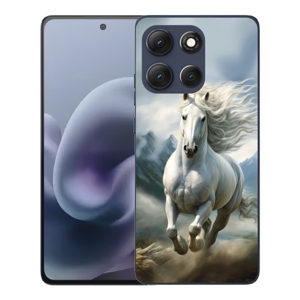 mmCase géltok a Motorola Moto G86 5G-hez – futó fehér ló 3