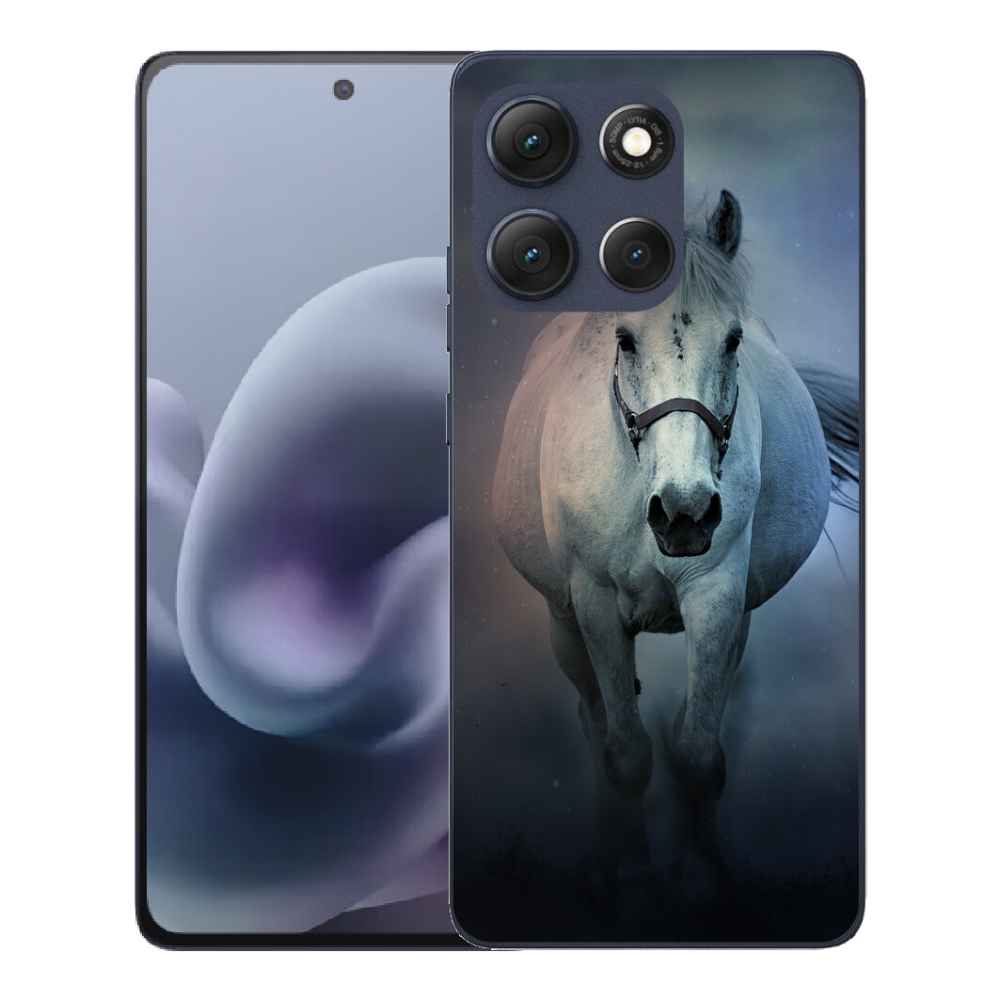 mmCase géltok a Motorola Moto G86 5G-hez – futó fehér ló