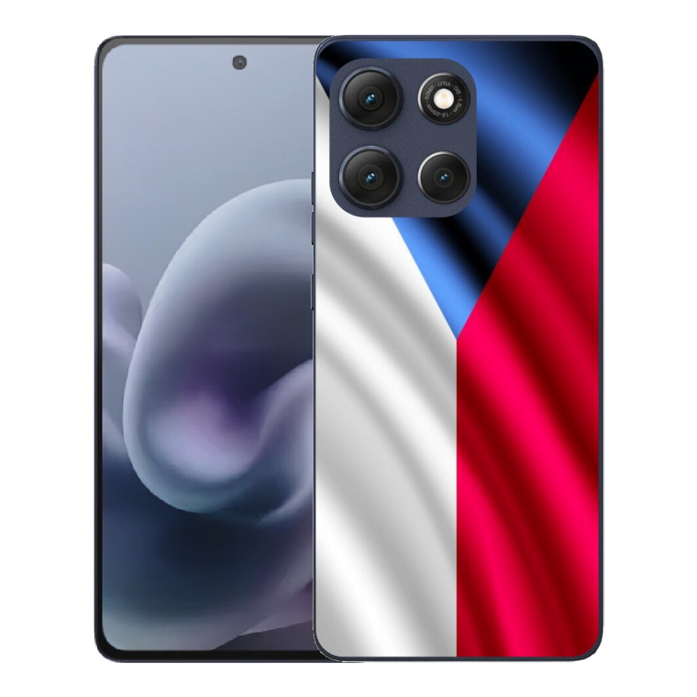 mmCase gél tok a Motorola Moto G86 5G-hez – cseh zászló