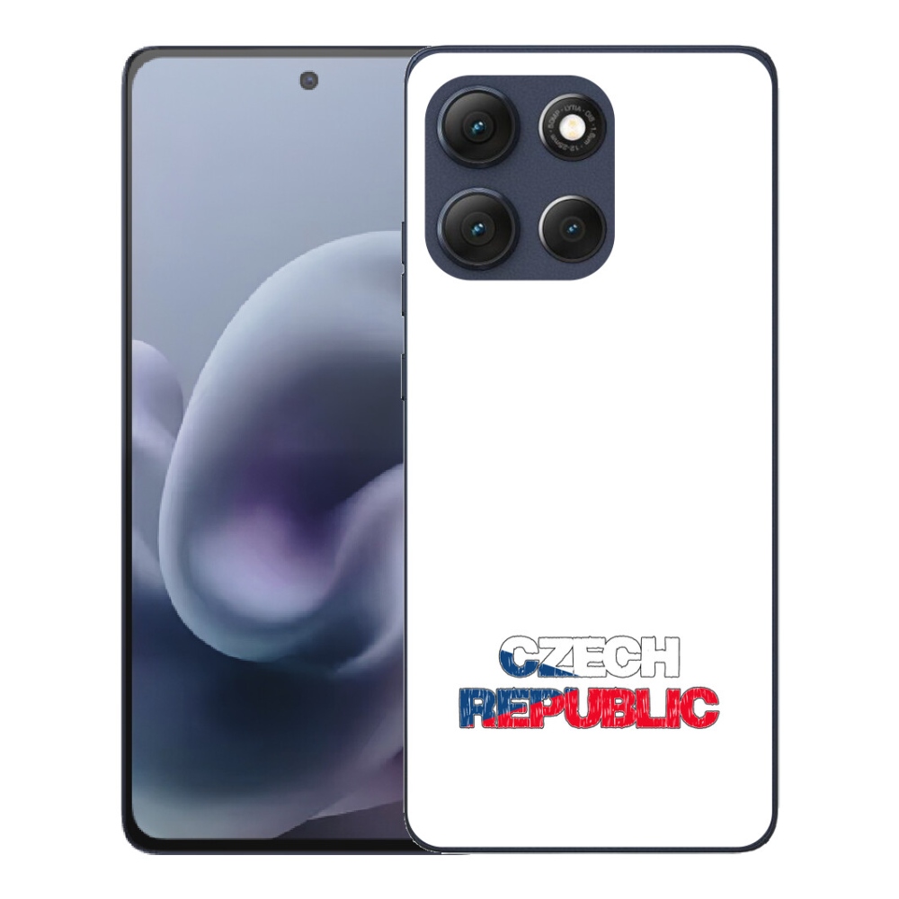 mmCase gél tok a Motorola Moto G86 5G-hez – Csehország, fehér háttér