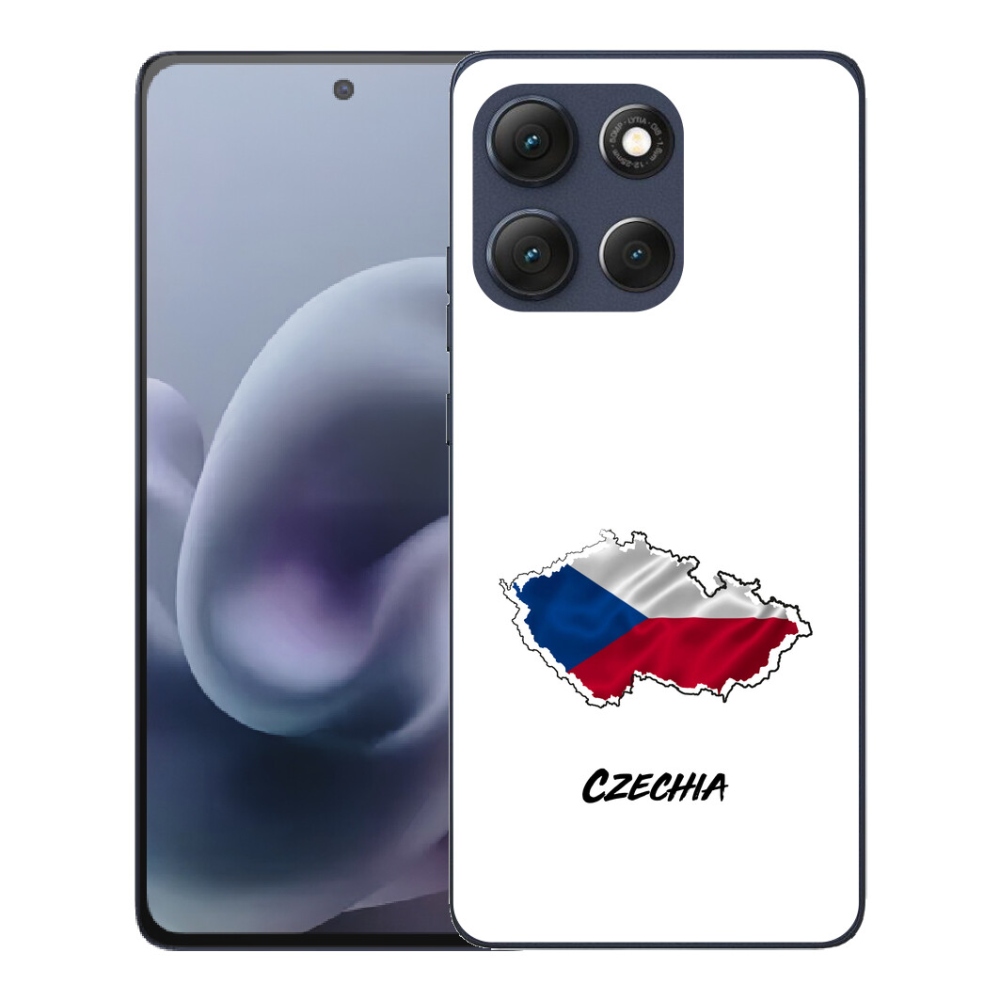 mmCase géltok a Motorola Moto G86 5G-hez – Czechia, fehér háttér