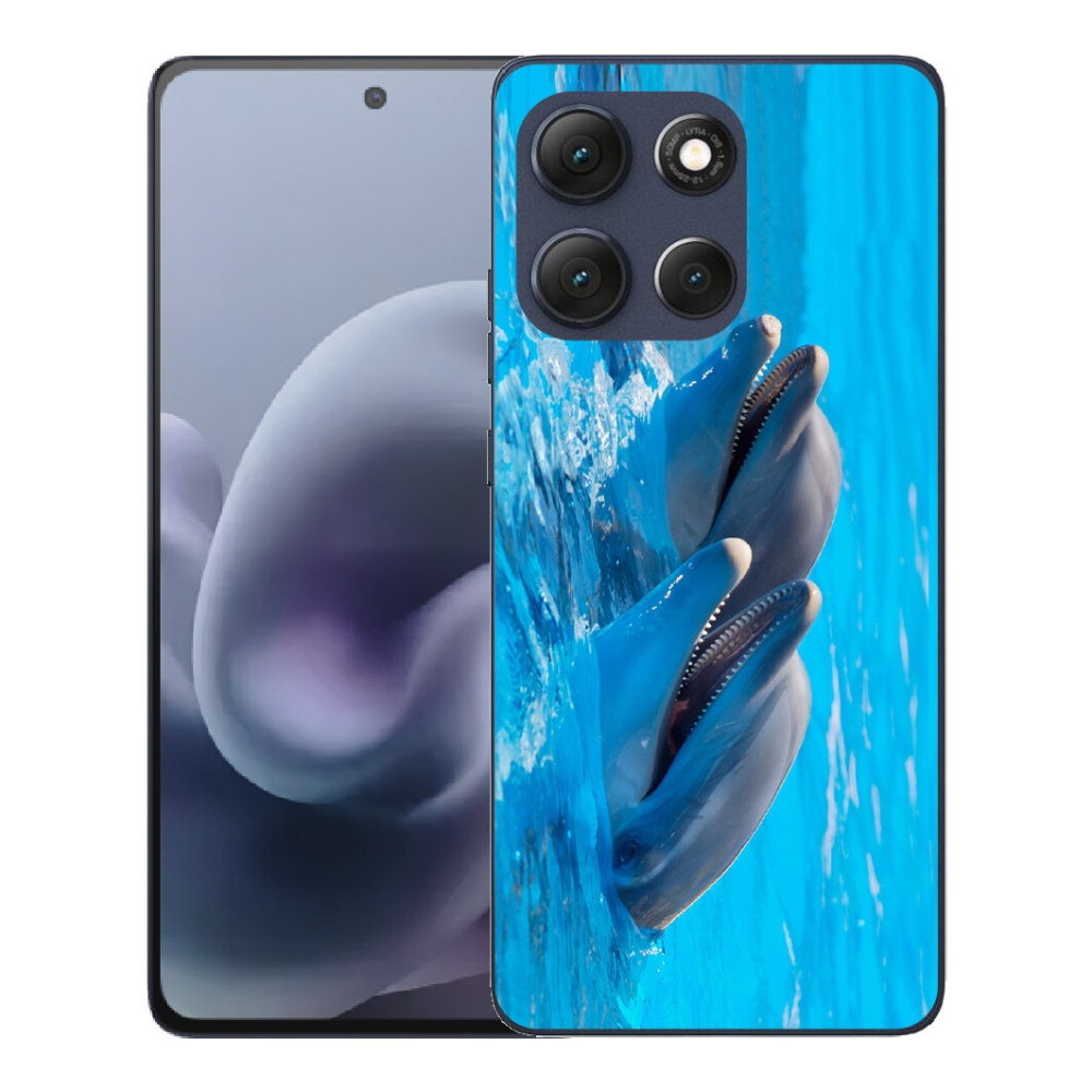 mmCase gélhuzat a Motorola Moto G86 5G-hez – delfinek