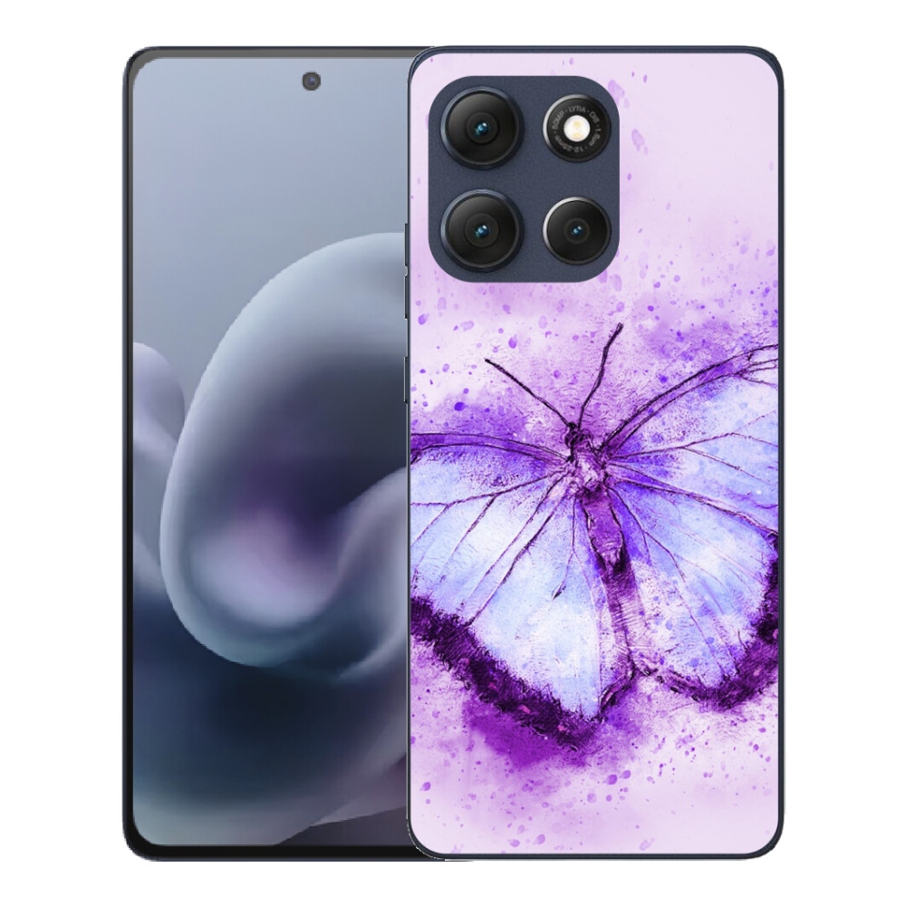 mmCase géltok a Motorola Moto G86 5G-hez – lila pillangó