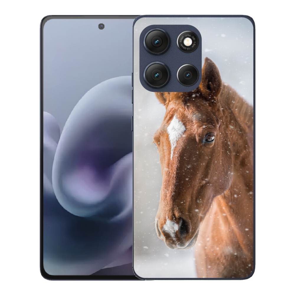 mmCase géltok a Motorola Moto G86 5G-hez – barna ló 2