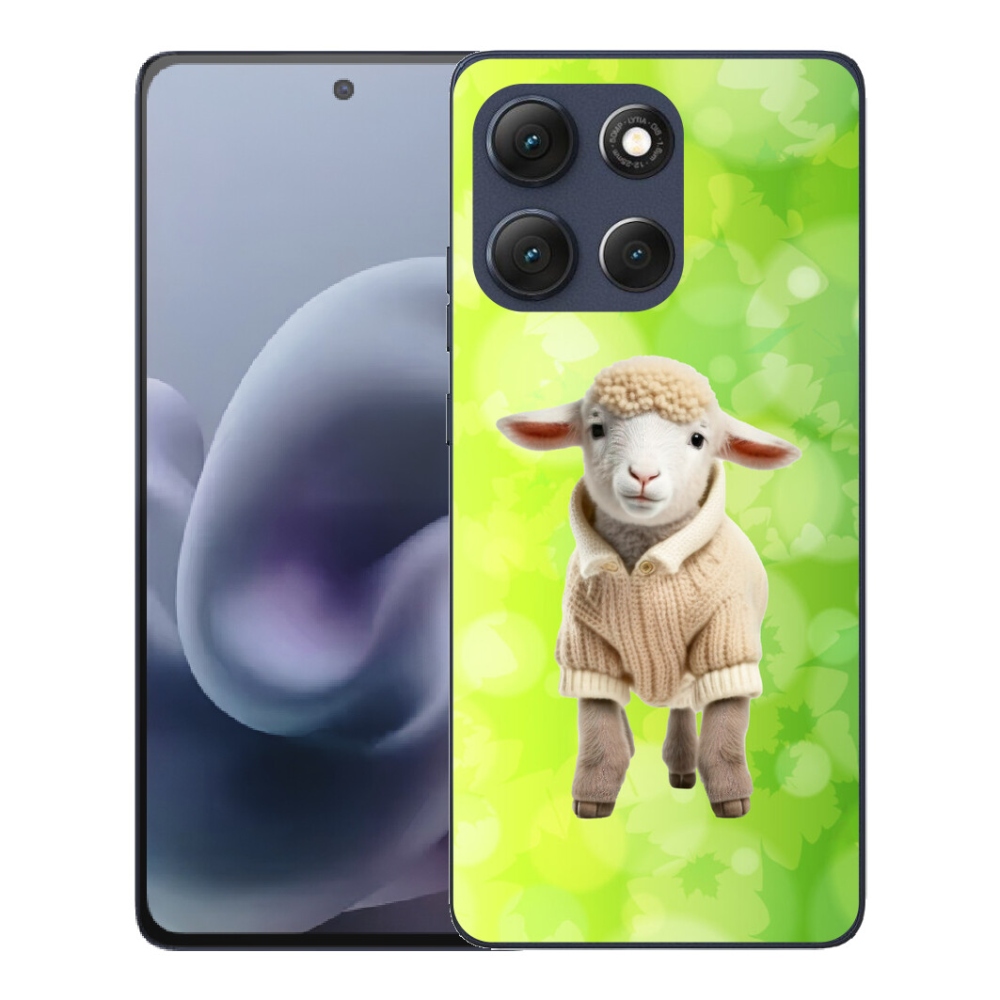 mmCase géltok a Motorola Moto G86 5G-hez – pulóveres bárányka