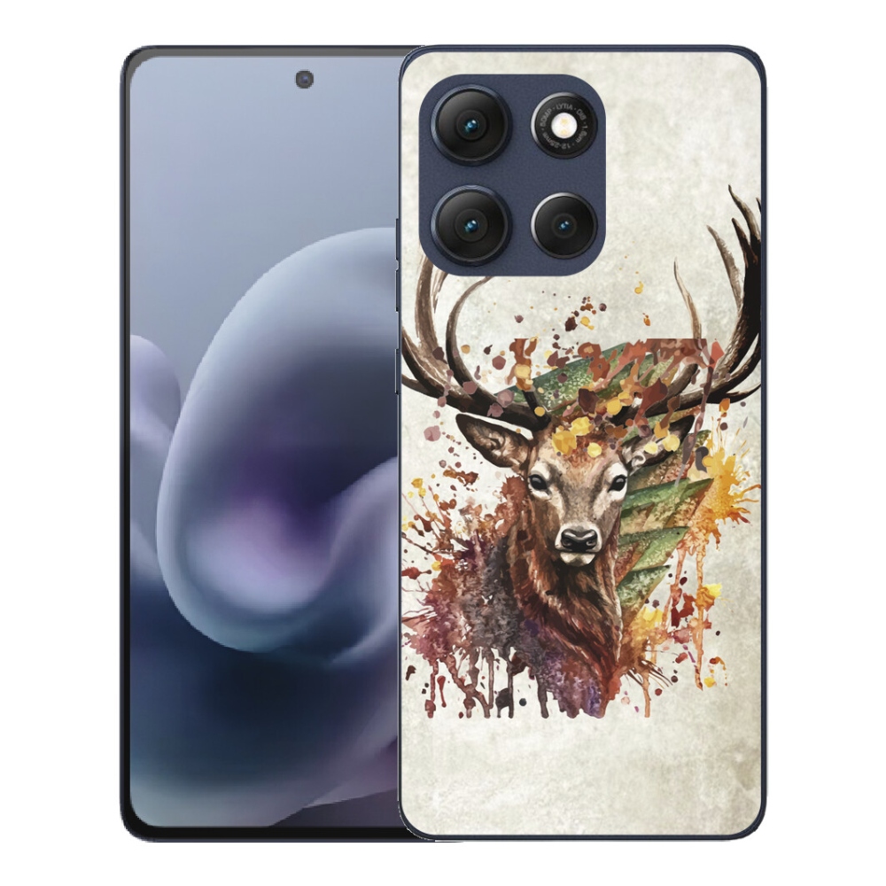 mmCase gélhuzat a Motorola Moto G86 5G-hez – szarvas 1