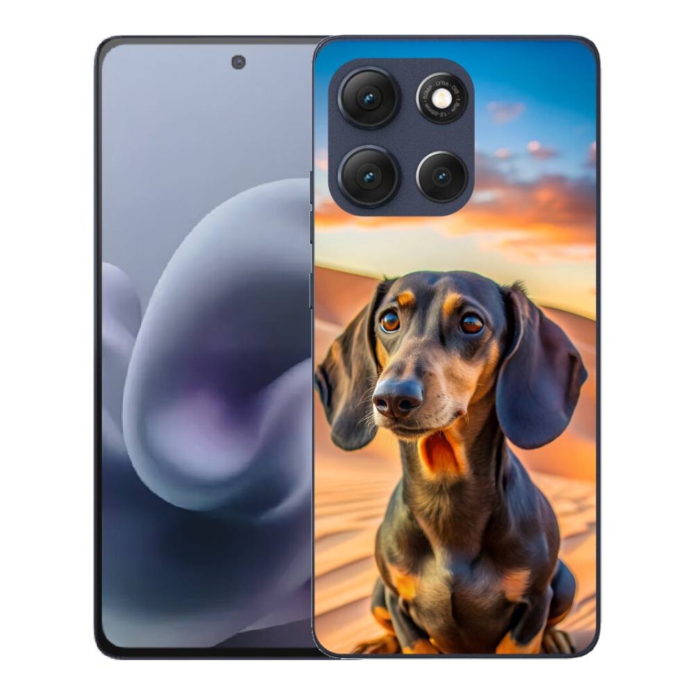 mmCase gél tok a Motorola Moto G86 5G-hez – dachshund 3 