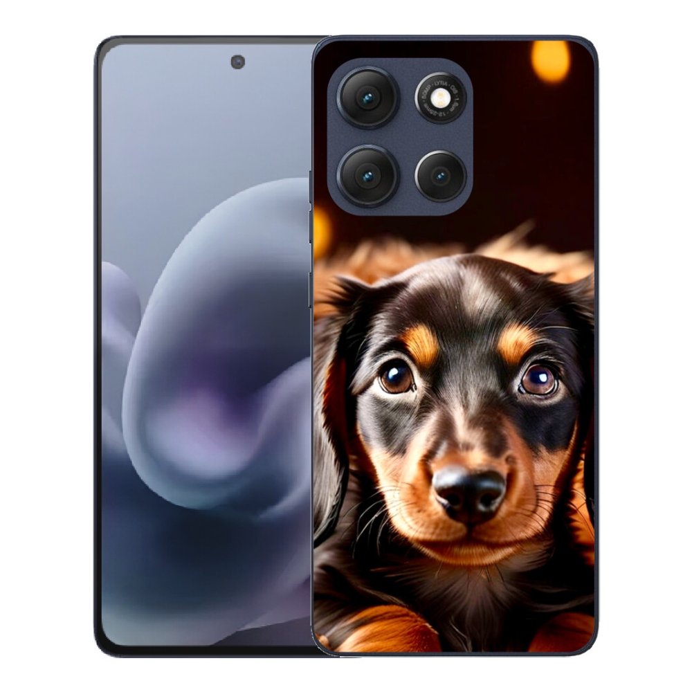 mmCase gél tok a Motorola Moto G86 5G-hez – dachshund