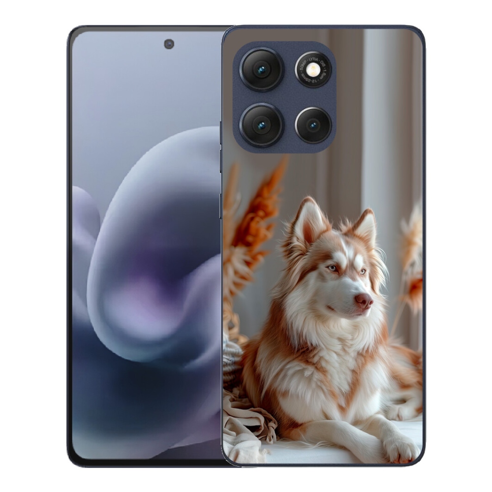 mmCase géltok a Motorola Moto G86 5G-hez – nyugodt szibériai husky