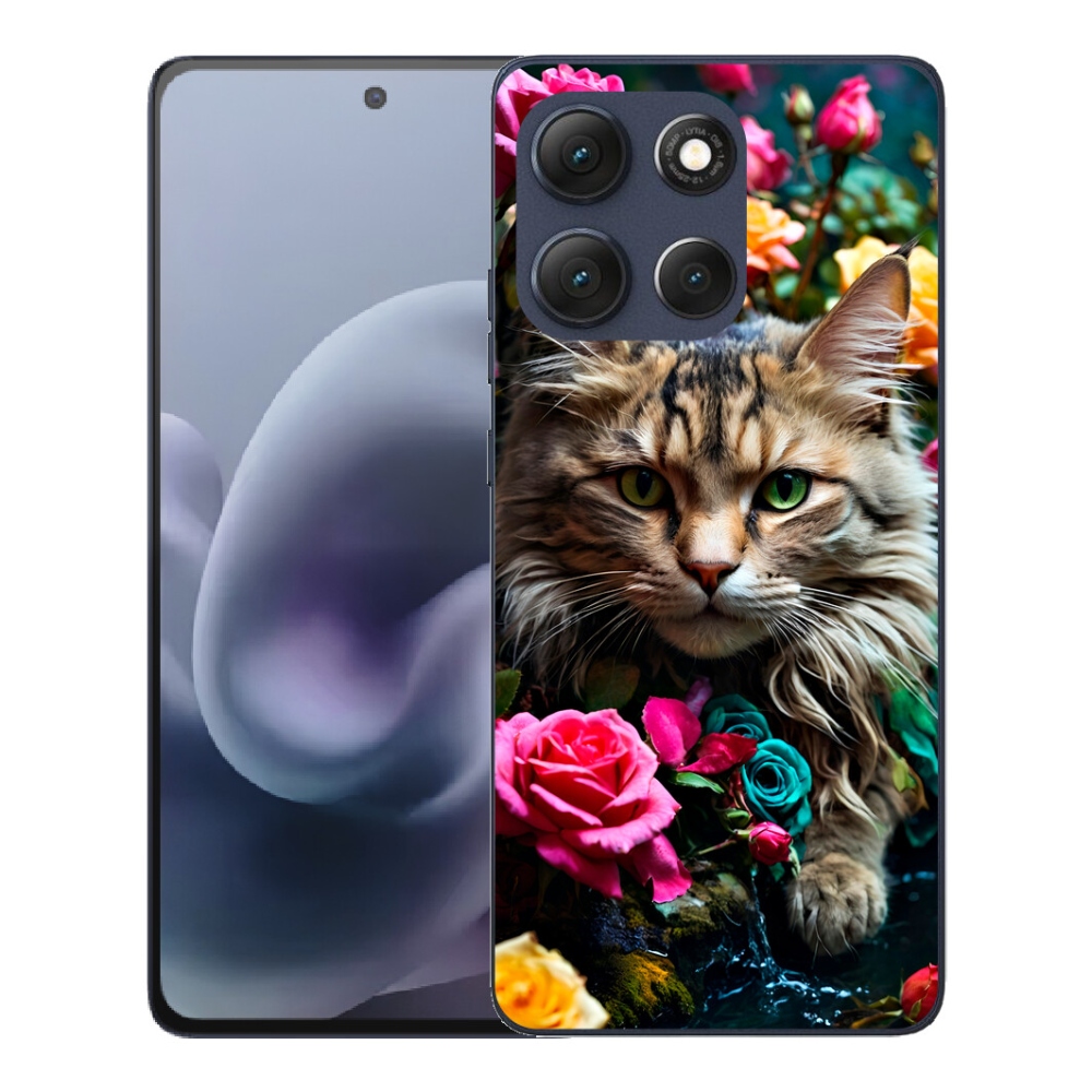 mmCase géltok a Motorola Moto G86 5G-hez – macskás mintázat 2