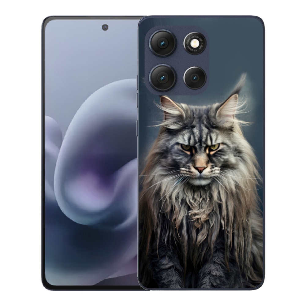 mmCase gélhuzat a Motorola Moto G86 5G-hez – macskás mintás 4