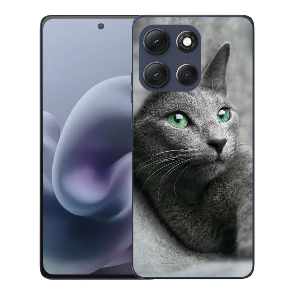mmCase gél tok a Motorola Moto G86 5G-hez – macska 2